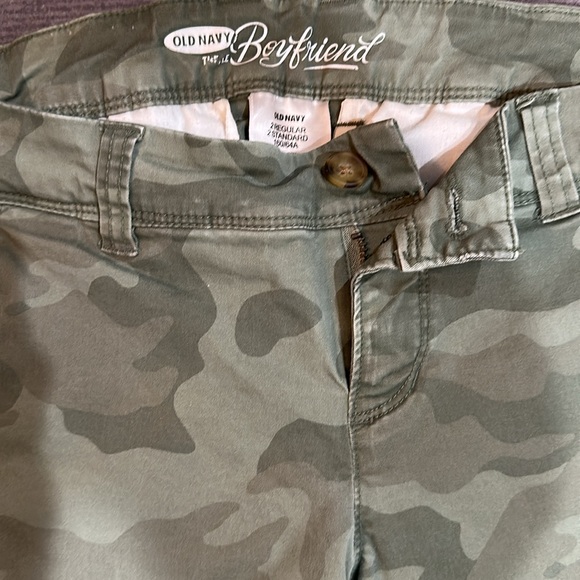 Old Navy- 3-pair chino bundle women's size 2. Boyfriend cut. - Picture 3 of 5